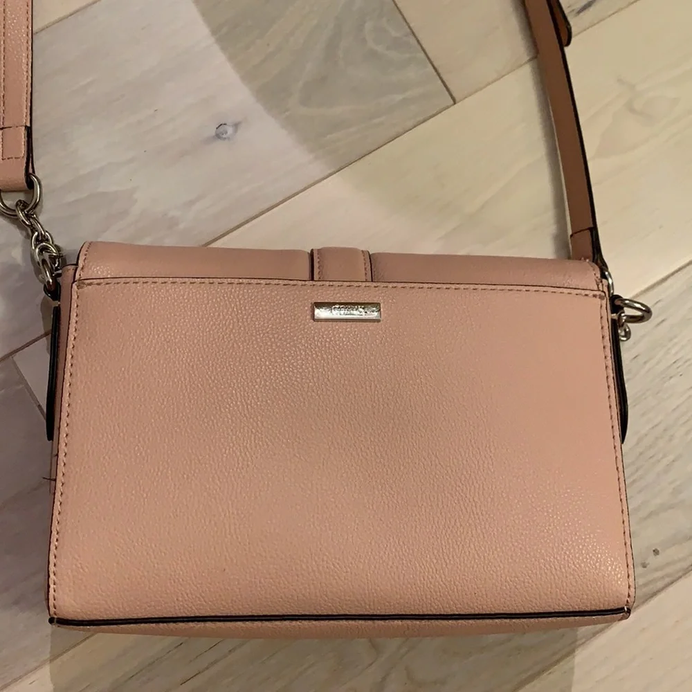 Chaps pink mauve cross body bag. - Picture 5 of 8